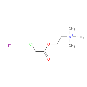 Ethanaminium, 2-[(chloroacetyl)oxy]-N,N,N-trimethyl-, iodide