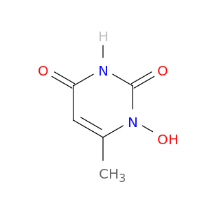 2,4(1H,3H)-Pyrimidinedione, 1-hydroxy-6-methyl-