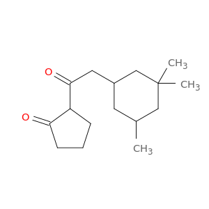 2-[2-(3,3,5-三甲基环己基)乙酰基环戊酮