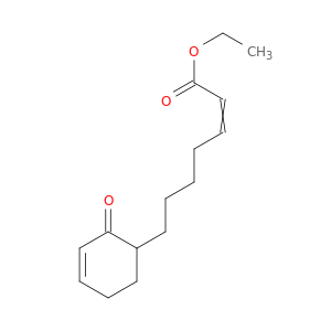 2-Heptenoic acid, 7-(2-oxo-3-cyclohexen-1-yl)-, ethyl ester