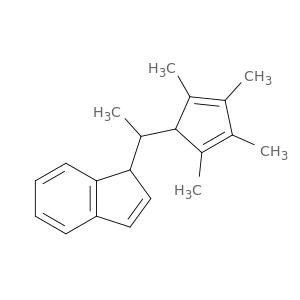 1H-Indene, 1-[1-(2,3,4,5-tetramethyl-2,4-cyclopentadien-1-yl)ethyl]-