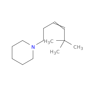 Piperidine, 1-(5,5-dimethyl-3-hexenyl)-