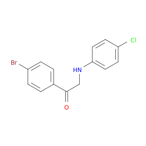 1-(4-BROMOPHENYL)-2-[(4-CHLOROPHENYL)AMINO]ETHANONE