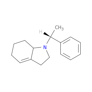 1H-Indole, 2,3,5,6,7,7a-hexahydro-1-[(1R)-1-phenylethyl]-