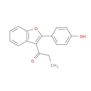 1-Propanone,1-[2-(4-hydroxyphenyl)-3-benzofuranyl]-