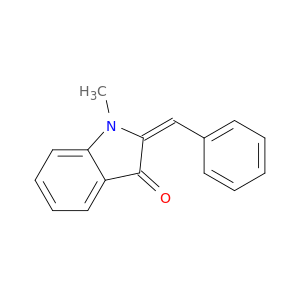 3H-Indol-3-one, 1,2-dihydro-1-methyl-2-(phenylmethylene)-, (E)-