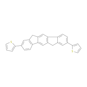 Thiophene, 2,2'-(6,12-dihydroindeno[1,2-b]fluorene-2,8-diyl)bis-