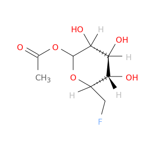 D-Glucopyranose, 6-deoxy-6-fluoro-, 1-acetate (9CI)
