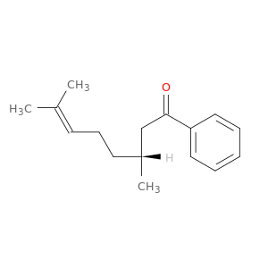 6-Octen-1-one, 3,7-dimethyl-1-phenyl-, (R)-