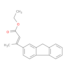 2-Butenoic acid, 3-(9H-fluoren-2-yl)-, ethyl ester, (2E)-