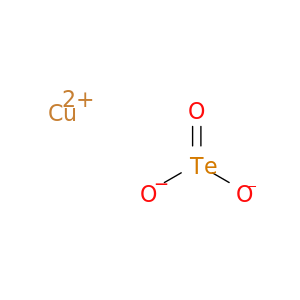碲酸(H2TEO3),铜(2+)盐(1：1)