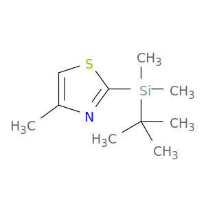 2-(叔丁基二甲基甲硅烷基)-4-甲基噻唑