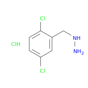 [(2,5-dichlorophenyl)methyl]hydrazine hydrochloride