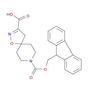 8-{[(9H-fluoren-9-yl)methoxy]carbonyl}-1-oxa-2,8-diazaspiro[4.5]dec-2-ene-3-carboxylic acid