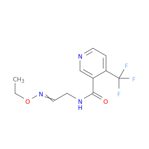 3-Pyridinecarboxamide, N-[2-(ethoxyimino)ethyl]-4-(trifluoromethyl)-