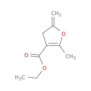 3-Furancarboxylic acid, 4,5-dihydro-2-methyl-5-methylene-, ethyl ester