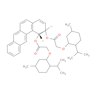 (1r,2r)-1,2-dihydrotetraphene-1,2-diyl bis({[5-methyl-2-(propan-2-yl)cyclohexyl]oxy}acetate)
