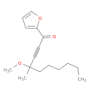 2-Decyn-1-one, 1-(2-furanyl)-4-methoxy-4-methyl-