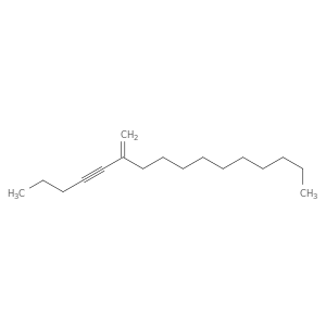 4-Hexadecyne, 6-methylene-