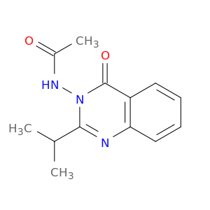 3-乙酰基氨基-2-异丙基-4(3H)-喹唑啉酮