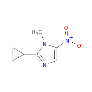 1h-imidazole, 2-cyclopropyl-1-methyl-5-nitro-
