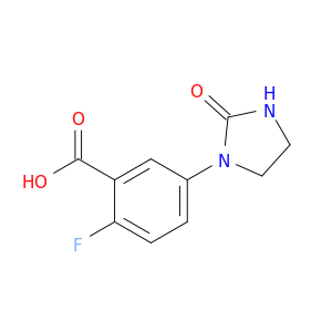 2-Fluoro-5-(2-oxoimidazolidin-1-yl)benzoic Acid
