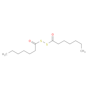 Disulfide, bis(1-oxoheptyl)