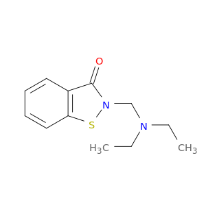 2-[(二乙基氨基)甲基]-1,2-苯并噻唑-3(2h)-酮
