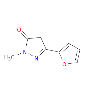 3-(furan-2-yl)-1-methyl-4,5-dihydro-1H-pyrazol-5-one