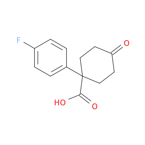 1-(4-氟苯基)-4-氧代环己甲酸