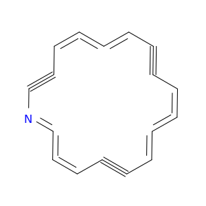 Azacyclooctadeca-1,2,3,7,8,9,13,14,15-nonaene-5,11,17-triyne
