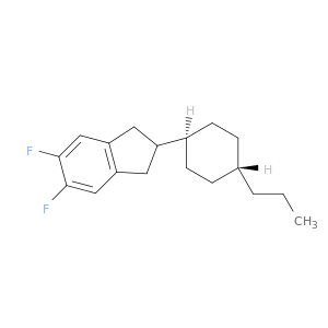 1H-Indene, 5,6-difluoro-2,3-dihydro-2-(trans-4-propylcyclohexyl)-