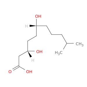 Undecanoic acid, 3,6-dihydroxy-10-methyl-, (3S,6R)-