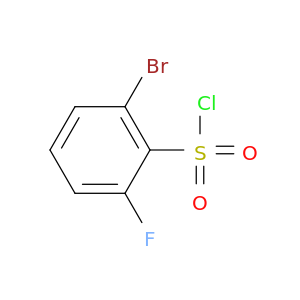 2-Bromo-6-fluorobenzene-1-sulfonyl chloride