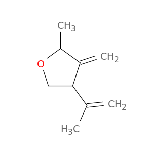 Furan, tetrahydro-2-methyl-3-methylene-4-(1-methylethenyl)-