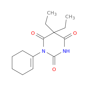 1-(1-环己烯-1-基)-5,5-二乙基-2,4,6(1H,3H,5H)-嘧啶四乙烯