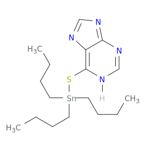 1H-Purine, 6-[(tributylstannyl)thio]-
