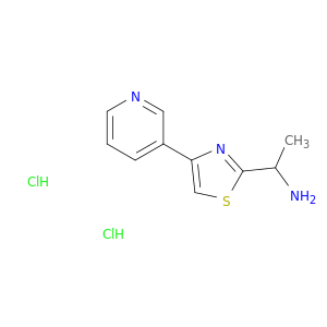 1-[4-(pyridin-3-yl)-1,3-thiazol-2-yl]ethan-1-amine dihydrochloride