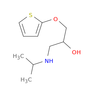 1-(propan-2-ylamino)-3-thiophen-2-yloxy-propan-2-ol