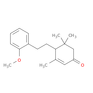 2-Cyclohexen-1-one, 4-[2-(2-methoxyphenyl)ethyl]-3,5,5-trimethyl-