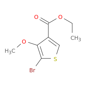 Ethyl 5-bromo-4-methoxythiophene-3-carboxylate