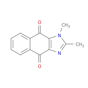 1H-Naphth[2,3-d]imidazole-4,9-dione, 1,2-dimethyl-