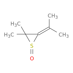 Thiirane, dimethyl(1-methylethylidene)-, 1-oxide