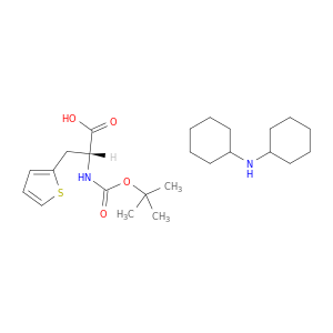Boc-β-（2-噻吩基）-D-丙氨酸二环己基铵盐