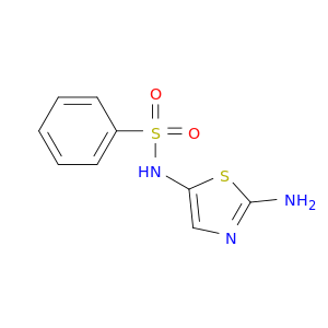 Benzenesulfonamide, N-(2-amino-5-thiazolyl)-