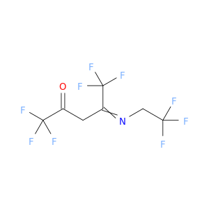 2-Pentanone, 1,1,1,5,5,5-hexafluoro-4-[(2,2,2-trifluoroethyl)imino]-