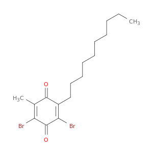 2,5-Cyclohexadiene-1,4-dione, 2,6-dibromo-3-decyl-5-methyl-