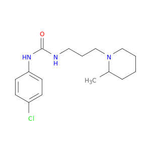 Urea,N-(4-chlorophenyl)-N'-[3-(2-methyl-1-piperidinyl)propyl]-