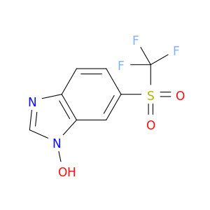 6-Trifluoromethanesulfonyl-1H-1,3-benzodiazol-1-ol
