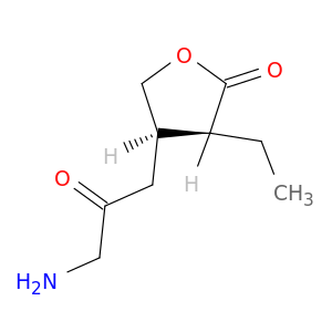 2(3H)-Furanone, 4-(3-amino-2-oxopropyl)-3-ethyldihydro-, cis-